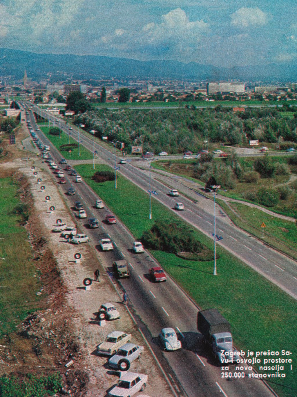 Avenija Većeslava Holjevca, Most slobode, 1970. godina